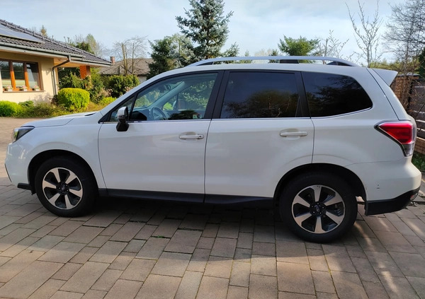 Subaru Forester cena 98900 przebieg: 62000, rok produkcji 2018 z Warszawa małe 92